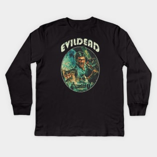 Evil Dead 1981 Kids Long Sleeve T-Shirt